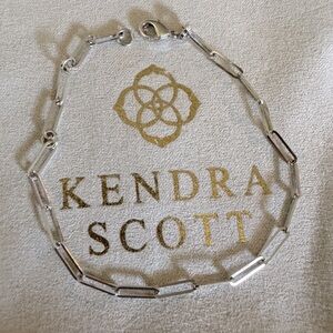 Kendra Scott Paperclip Bracelet - Silver